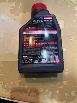 MOTUL 4T 10-40 3000 YAĞ